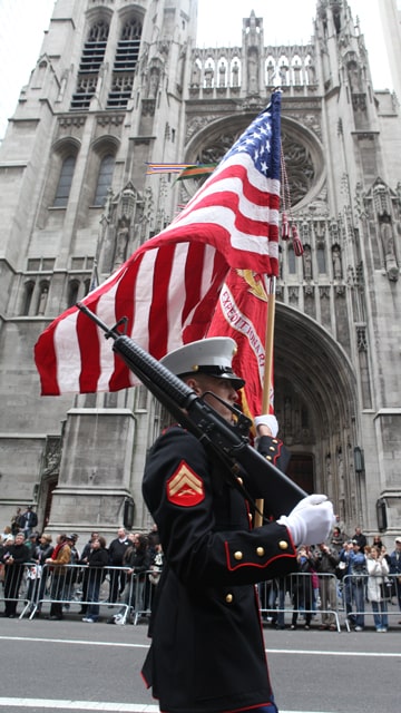 Americas Parade: Honoring Veterans in New York City