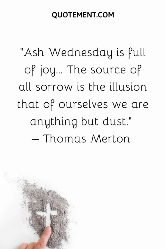 Ash Wednesday Sayings