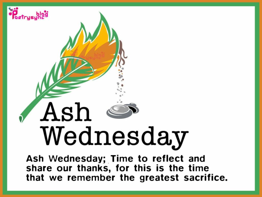 Ash Wednesday Sayings