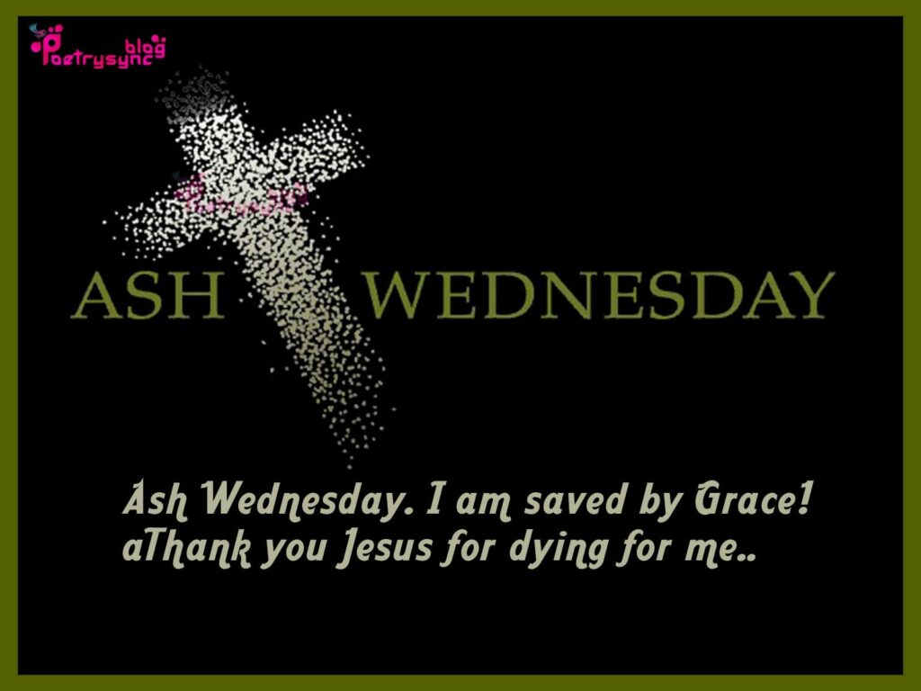 Ash Wednesday Sayings