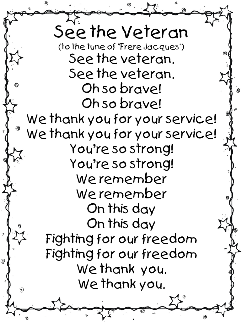 Free Printable Veterans Day Poems
