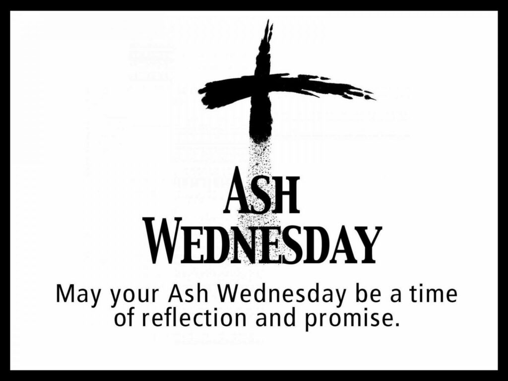 Happy Ash Wednesday Images