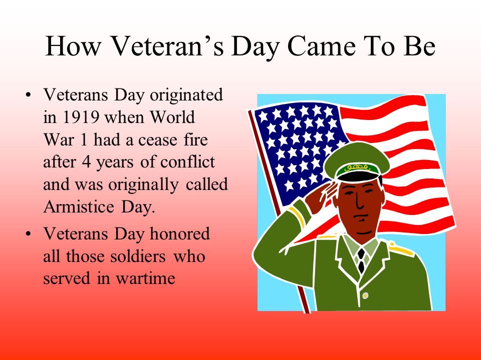 What Was Veterans Day Originally Called